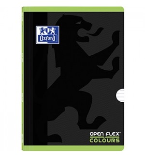 Caderno Agrafado A4 Pautado Colours Openflex Verde 48Fls 1un