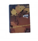 Caderno Espiral A5 Quadriculado Ambar Mad Speed 120Fls