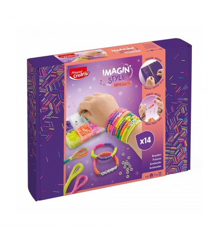 Caixa ImaginStyle Pulseiras Neon