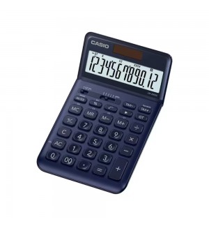 Calculadora Secretária Casio JW200SCNY Azul Escuro 12 Dígito