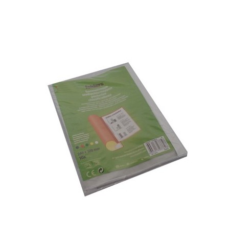 Classificador Capa Cristal c/Etiqueta Branco 10un