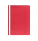 Classificador Capa Transparente Vermelho 10un