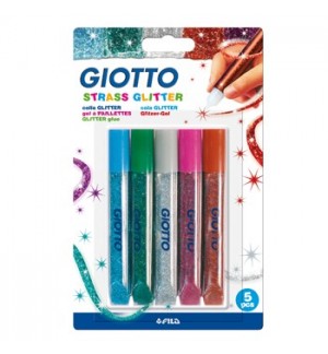 Cola Glitter Glue Strass 5x10,5ml