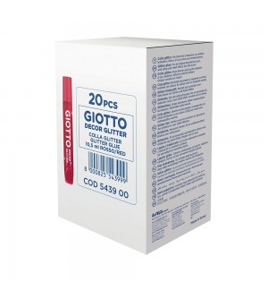 Cola Glitter Glue Vermelho 20x10,5ml