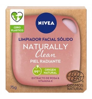 Desmaquilhantel Nivea Naturally Clean Luminosidade 75g
