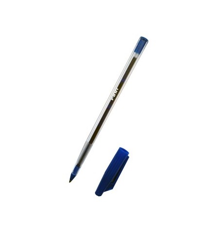 Esferográfica Ball Point FINN Cristal Azul 50un