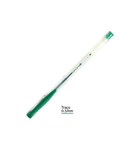 Esferográfica Gel Epene EP08-0011C Verde 0,5mm 1un