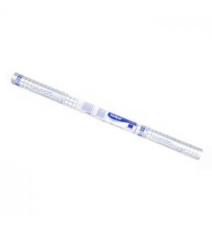 Forra Livros Autocolante Transparente 050cmx3m 50mic Rolo