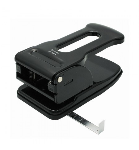 Furador 70 Folhas com guia Preto