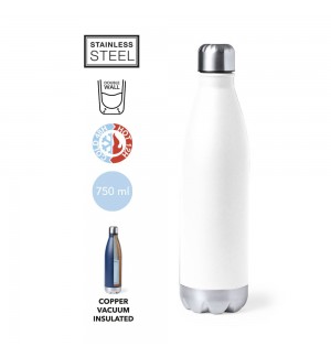 Garrafa Térmica Branca 750ml
