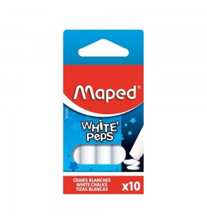 Giz Branco Maped Cx 10un