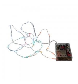 Grinalda 30 LEDs RGB