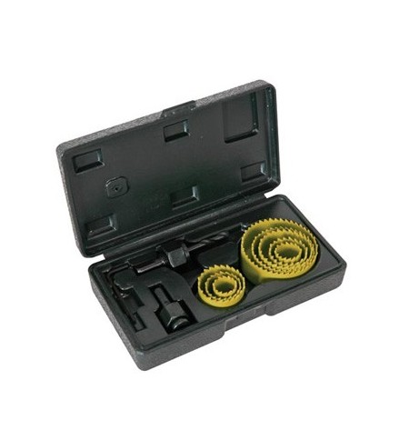 Kit 8 Serras Circulares c/ Broca Piloto
