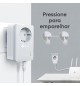Kit PowerLine 600Mbps RJ45 c/Pass-Through 2un