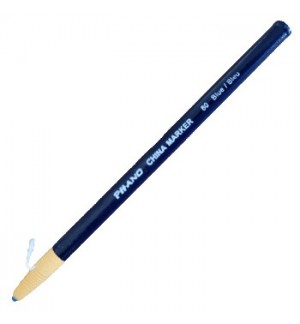 Lápis Dermatográfico Dixon Marker Azul Cx 12un