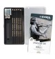 Lápis LYRA Rembrandt Set Carvão Cx Metal 11un