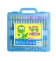 Lápis Oil Pastels Dooly Conjunto Mala com 60 cores
