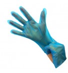 Luvas Polymer Tamanho L s/ Pó Azul 200un