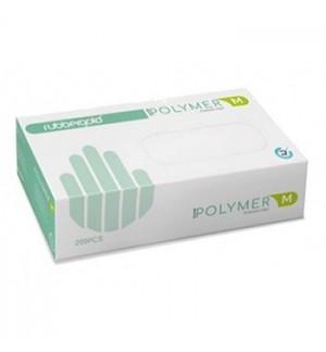 Luvas Polymer Tamanho L s/ Pó Azul 200un