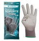 Luvas Poliuretano Tamanho 10 (XL) Cinzentas (Par)