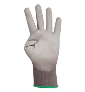 Luvas Poliuretano Tamanho 10 (XL) Cinzentas (Par)