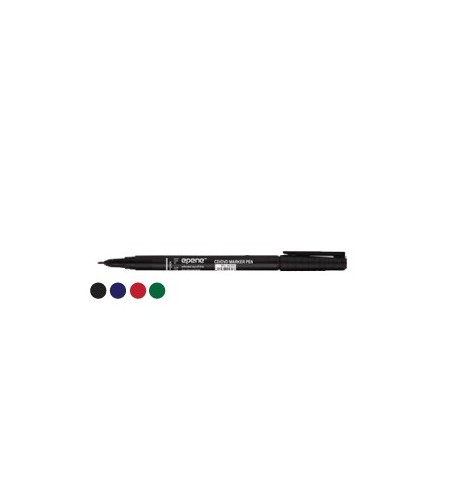 Marcador Permanente Fino Epene 2016CD 0,6mm Vermelho 1un