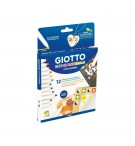 Marcador Pintura Giotto Decor Materials Cx 12 Cores Sortidas