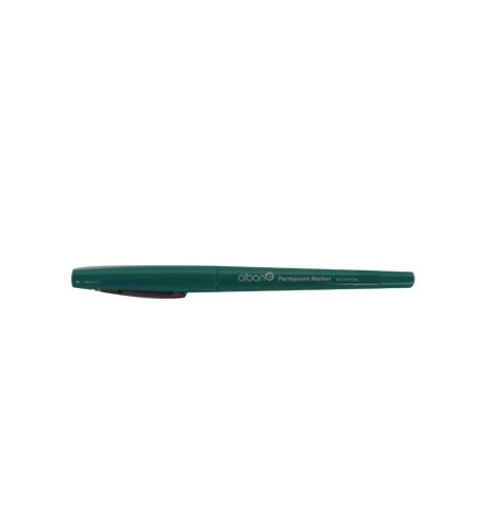Marcador Permanente Médio Alban AC1214-04 Verde 1un