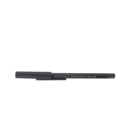 Marcador Roller Paper Mate 2000 M Preto 1un