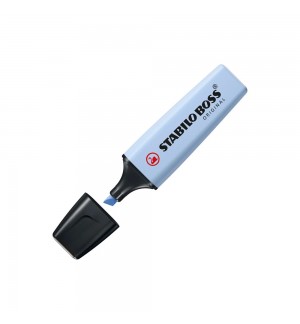 Marcador Fluorescente Stabilo 70/111 Azul Nuvem Pastel 10un
