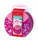 Marcador Feltro Faber Castell Connector Mala Borboletas 33un