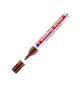 Marcador Permanente Grosso Edding 3000 1,5-3mm Castanho 1un