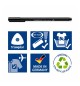 Marcador Fino Staedtler Fineliner 334 0,3mm Preto 1un