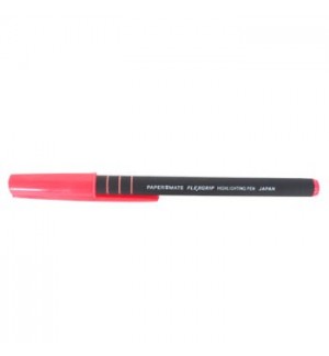 Marcador Fluorescente Paper Mate Flex Grip Rosa 1un
