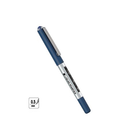 Marcador Roller EK Liquid Master 0,5mm Preto 12un