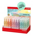 Marcador Fluorescente Stabilo 8 Cores Pastel Expositor 48un