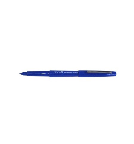 Marcador Permanente Médio Alban AC1214-02 Azul 1un