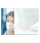 Máscara Reutilizável 50 Lavagens Adulto Branco 3un
