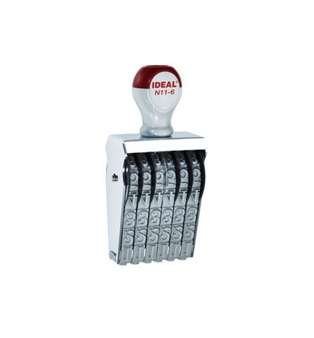 Numerador Ideal 6 Rodas 11mm