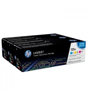 Pack Toners HP 125A 3 Cores CF373AM 1400 Pág.