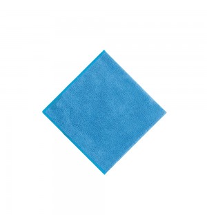 Pano Microfibra 40x40cm 300g Terry Azul Pack 5un