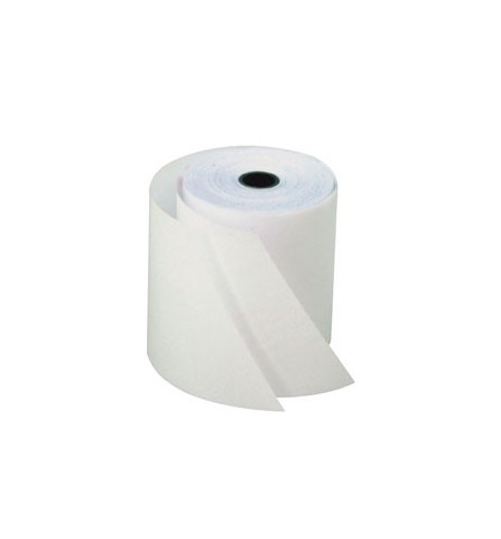 Papel Autocopiativo 057x70x11mm Branco/Branco 10 Rolos