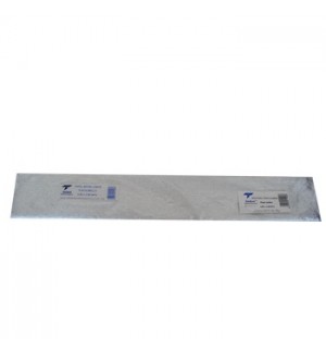 Papel Crepe Prata Metalizado 50x250cm Rolo