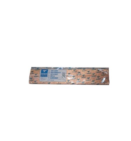 Papel Crepe Ouro Metalizado 50x250cm Rolo