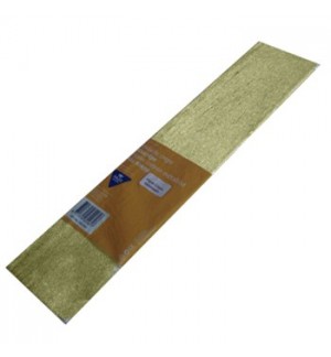 Papel Crepe Ouro Metalizado 150x50cm Rolo