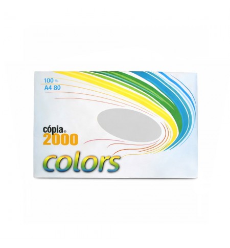 Papel Fotocopia Cinza A4 80gr 100Fls
