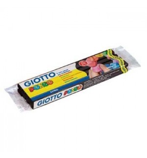 Plasticina Preto Pongo Soft Giotto 450g