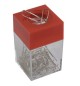 Porta Clips Magnético Quadrado Vermelho