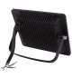 Projetor LED Exterior Branco Neutro 20W Preto