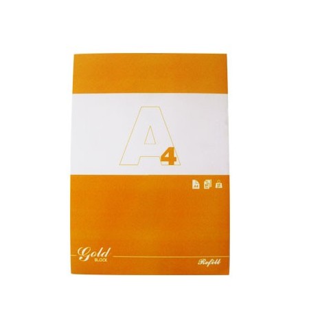 Recarga Papel A4 Liso 60g 4 Furos 80 Folhas